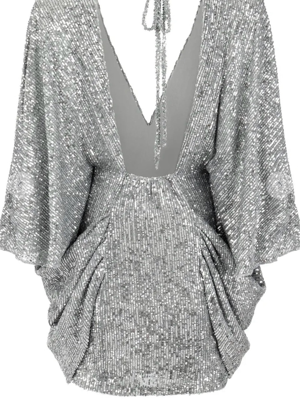 Center of Attention Silver Sequin Dress
$235.00 - Picture 2 of 4